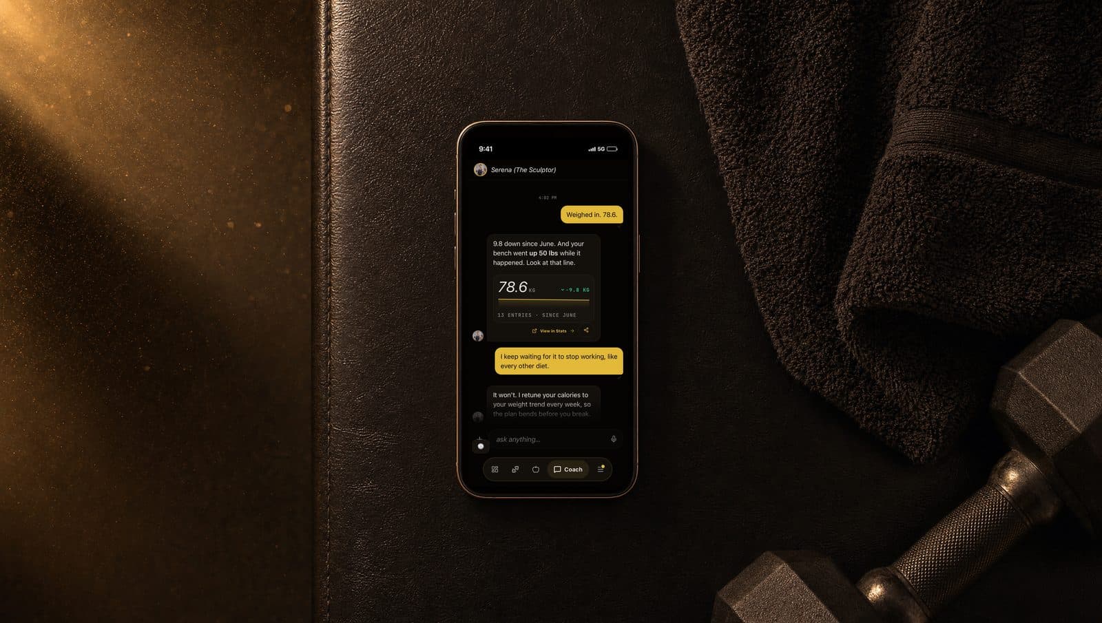Account in the CreatorClone app